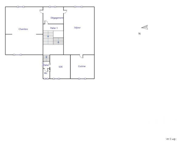 Maison à vendre 2 pièces 63,37 m² Villecomtal-sur-Arros