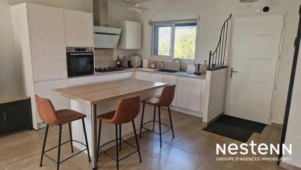 Maison de 2022 avec 2 chambres d'environ 88 m² avec garage d'environ 56 m² sur une parcelle d'environ 1 040 m²