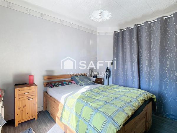 Maison lumineuse et traversante