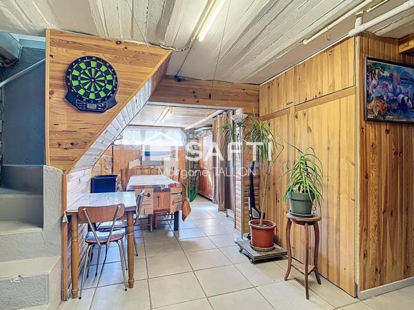 Maison lumineuse et traversante