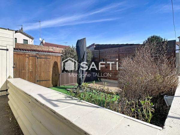 Maison lumineuse et traversante