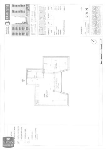 Appartement à louer 2 pièces 48.83m² Bordeaux (33800)