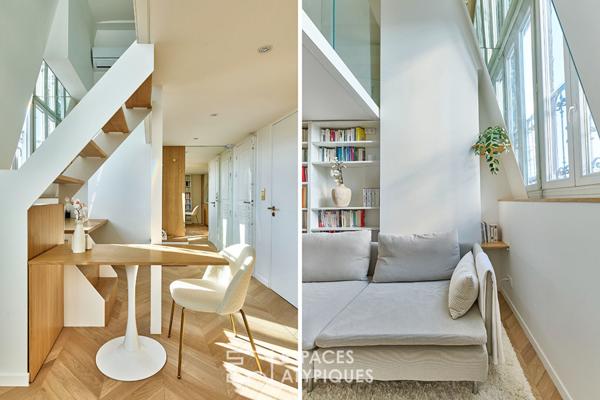 Dernier étage de prestige sur la Place du Marché Saint-Honoré