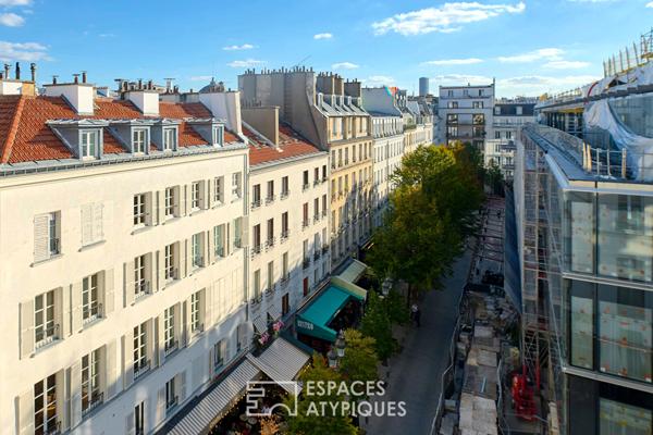 Dernier étage de prestige sur la Place du Marché Saint-Honoré