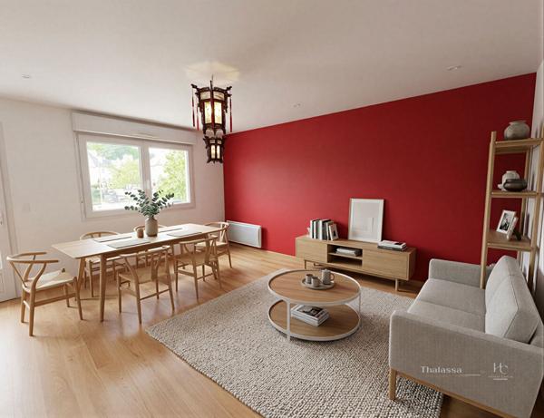Appartement Nantes Michelet T2 de 43 m2,  
Nantes 44300