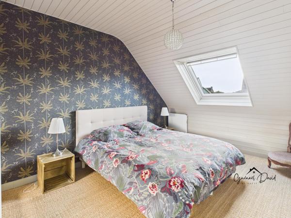 Roscoff, maison familiale clé en main en impasse, habitable de plain-pied, 4 chambres, grand jardin et garage