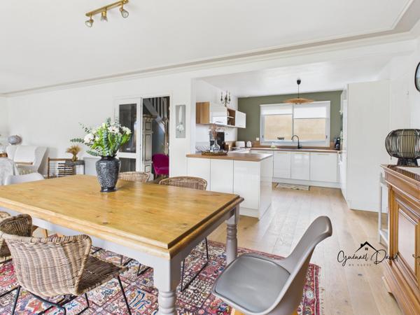 Roscoff, maison familiale clé en main en impasse, habitable de plain-pied, 4 chambres, grand jardin et garage