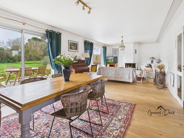 Roscoff, maison familiale clé en main en impasse, habitable de plain-pied, 4 chambres, grand jardin et garage