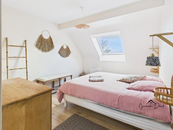 Roscoff, maison familiale clé en main en impasse, habitable de plain-pied, 4 chambres, grand jardin et garage