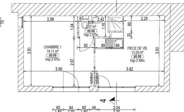 Maison à vendre 2 pièces MOUCHAMPS (85)