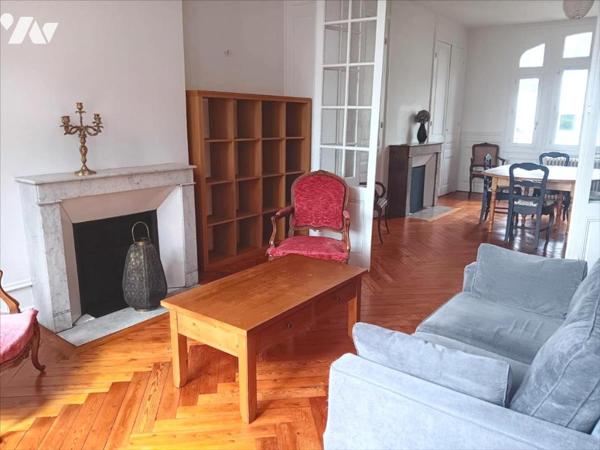 ROUEN GARE MAGNIFIQUE APPARTEMENT F5 avec grenier et caves