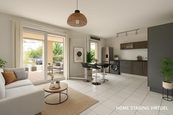 TOURNEFEUILLE/LARDENNE : T2 avec terrasse