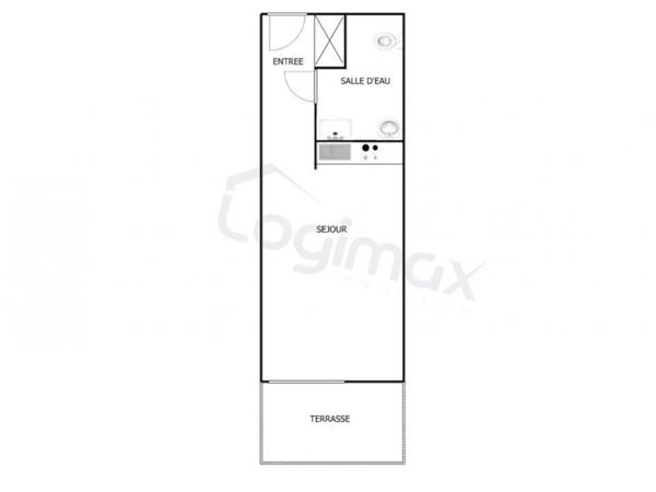 Vente appartement La rochelle, 24m² 1 pièce 166 950€ avec terrasse