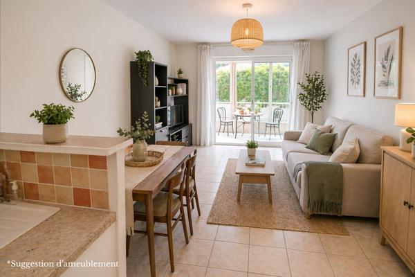 Appartement Carqueiranne T3 de 58m² + cave et parking privatif