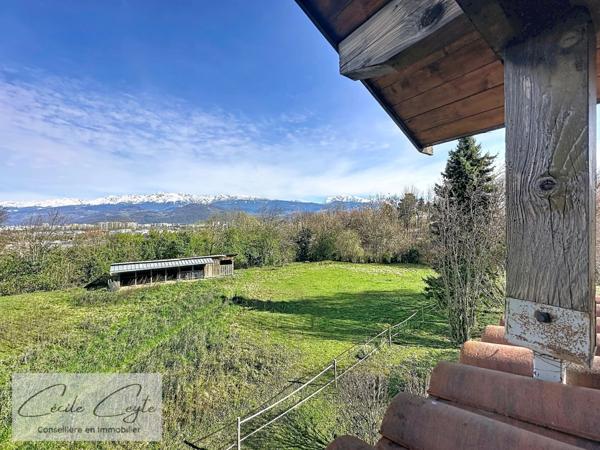 Seyssins Maison familiale avec grand terrain et accès direct aux espaces naturels