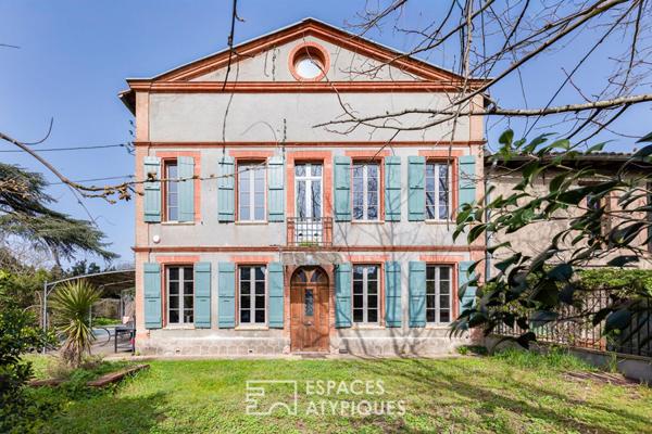 Charmante maison Toulousaine, piscine et Gîte indépendant