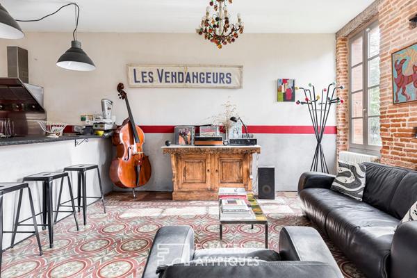 Charmante maison Toulousaine, piscine et Gîte indépendant