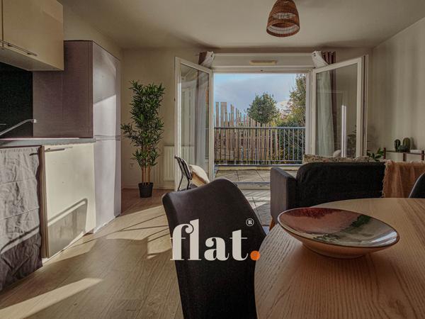 NANTES NORD - RTE DE VANNES - ORVAULT ST HERBLAIN | T3 récent 2015 | DERNIER ÉTAGE | BALCON PLEIN SUD | PARKIN