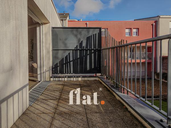 NANTES NORD - RTE DE VANNES - ORVAULT ST HERBLAIN | T3 récent 2015 | DERNIER ÉTAGE | BALCON PLEIN SUD | PARKIN