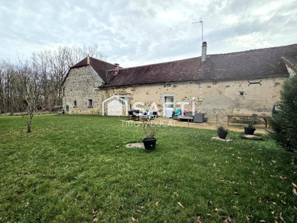 Maison de plain-pied, trois chambres, dépendances, 6161m2 de terrain.