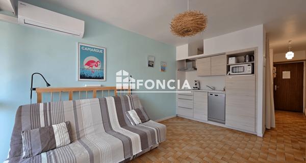 À vendre Studio 25.38 m² - Le Grau-du-roi 30240