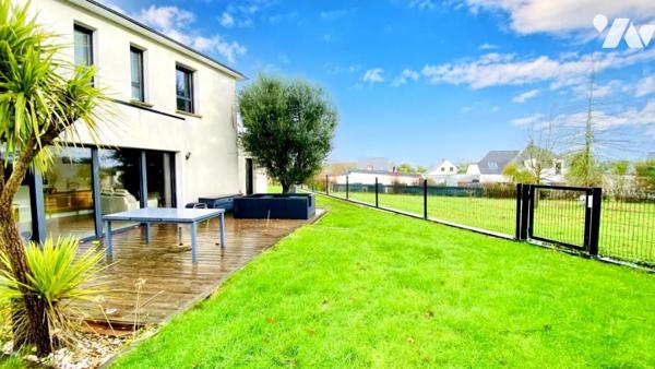 Maison moderne de 131 m² – 4 chambres – DPE A - Plescop – Environnement privilégié