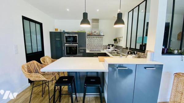 Maison moderne de 131 m² – 4 chambres – DPE A - Plescop – Environnement privilégié