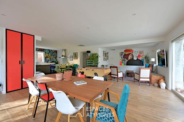 Maison cachée, rénovée avec piscine et au calme absolu à Montpellier