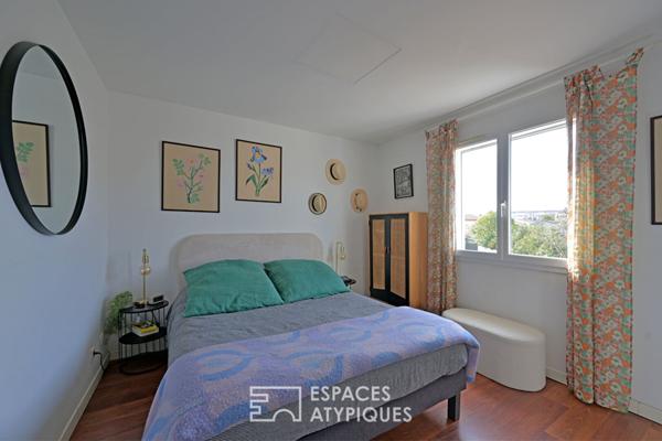 Maison cachée, rénovée avec piscine et au calme absolu à Montpellier