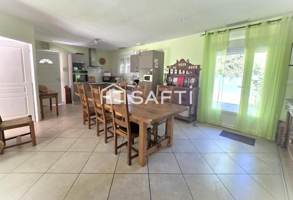 Maison plein pied de 105m² sur un terrain de 575m²