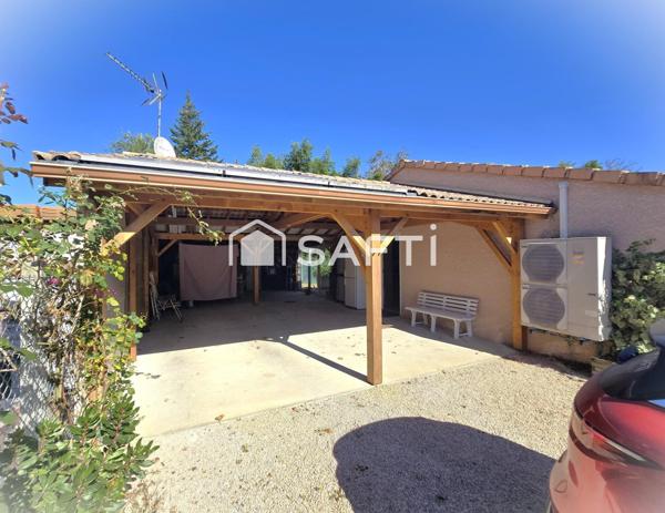 Maison plein pied de 105m² sur un terrain de 575m²