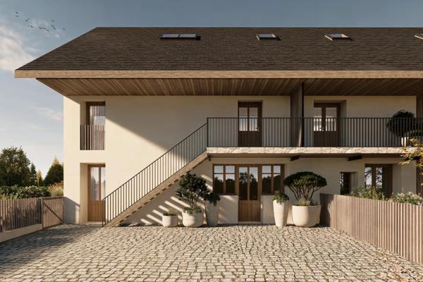 Dans ferme réhabilité, vivre avec harmonie et sérénité - Annecy le Vieux « Sur les Bois »  .