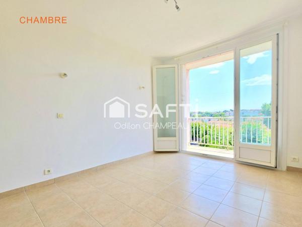 Appartement T2 de 46m2 entièrement rénové - Terrasse 13m2 plein sud vue dégagé + Cave