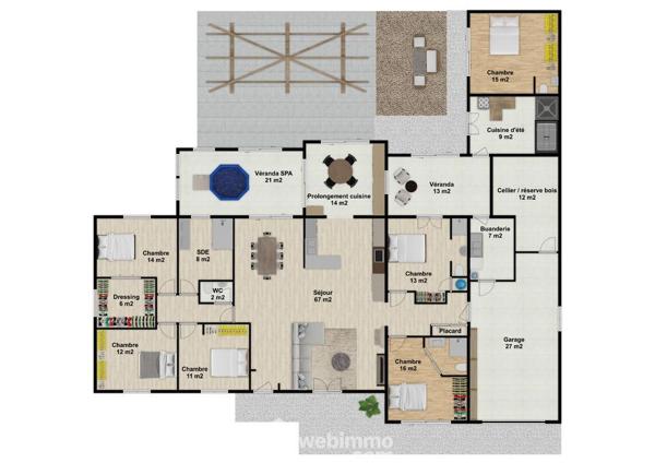 Maison 185 m² à Gençay 86160