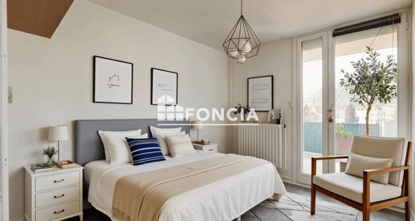 À vendre Appartement 4 pièces 68 m² - Grenoble 38100