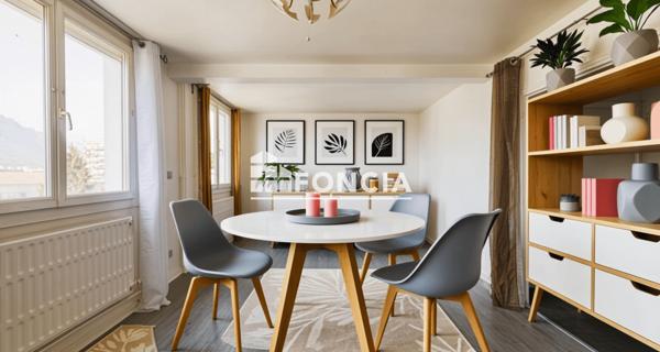 À vendre Appartement 4 pièces 68 m² - Grenoble 38100