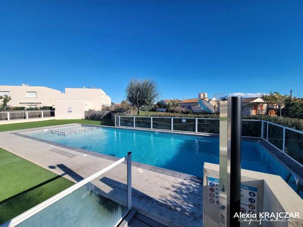 A VENDRE - Studio 24,80m² - Meublé - Terrasse - Place de parking couverte - Résidence de tourisme, SERIGNAN (34)