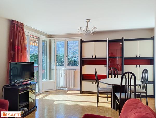 Appartement 3 pièces 68m² avec vue - Parking et cave