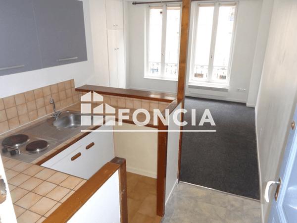Location Studio 21.35 m² - 44-50 RUE VICTOR HUGO Rouen 76000