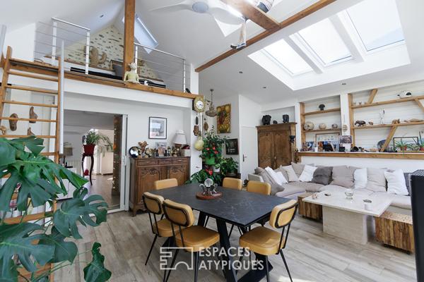 Élégante maison de ville rénovée avec raffinement