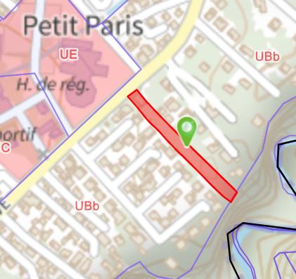 Terrain à bâtir en centre ville de Basse Terre