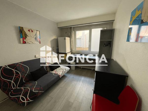 Location Studio meublé 14 m² - 7 RUE DE L'ARMEE PATTON Nancy 54000