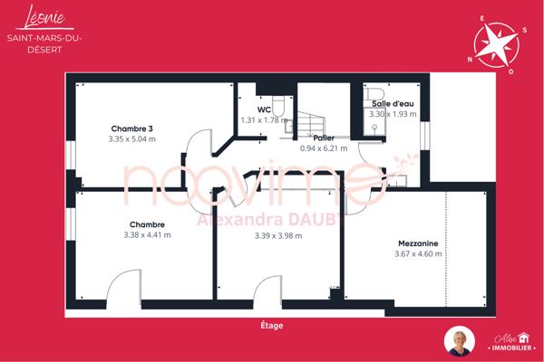 [Léonie] - Maison 4 chambres et 1 bureau - 180 m² - Saint-Mars-du-Désert