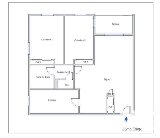 Appartement à vendre 3 pièces 73,09 m² Lyon 8