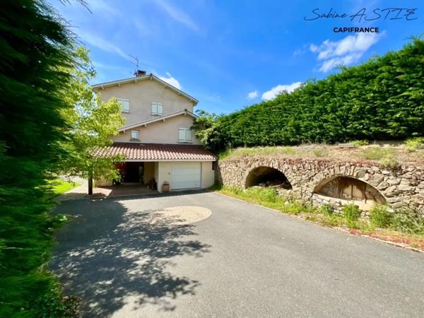 Pomeys - Maison avec une vue à couper le souffle