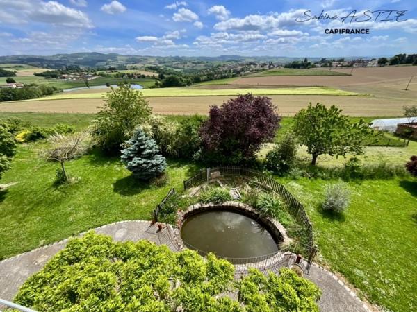 Pomeys - Maison avec une vue à couper le souffle
