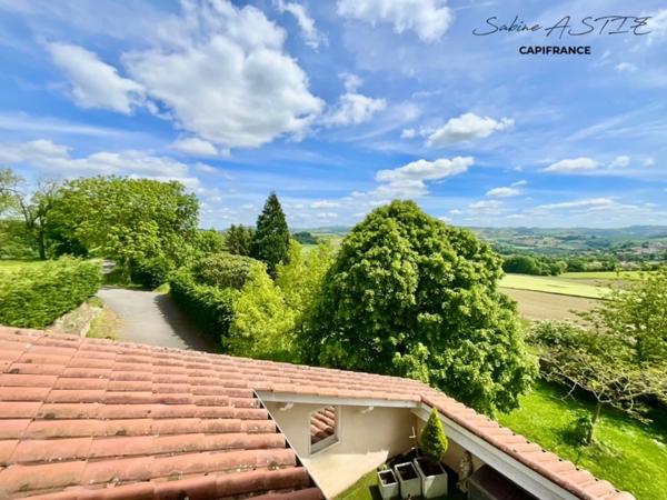 Pomeys - Maison avec une vue à couper le souffle