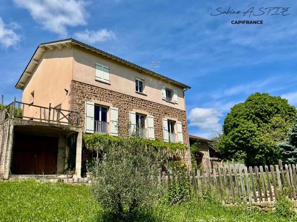 Pomeys - Maison avec une vue à couper le souffle