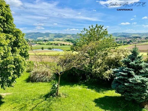 Pomeys - Maison avec une vue à couper le souffle