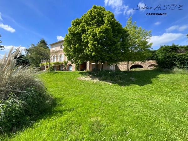 Pomeys - Maison avec une vue à couper le souffle